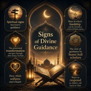 Signs of divine guidance infographic