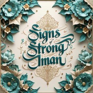 7 Beautiful Signs of Strong Iman Every Muslim Should Reflect On
